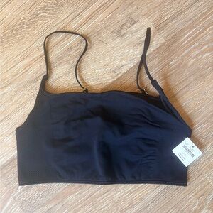 Anthropologie LyreBird Skin Square Neck Seamless Bralette